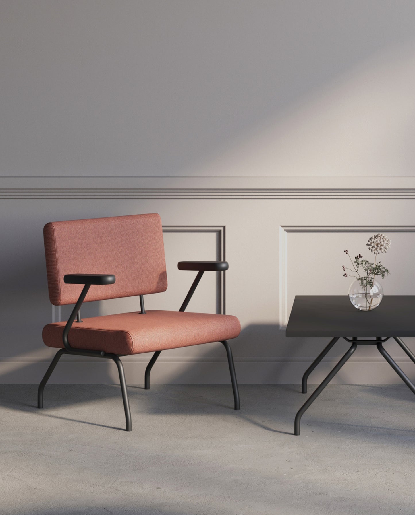 Conect II Lounge Chair-Armchairs-Bowermans