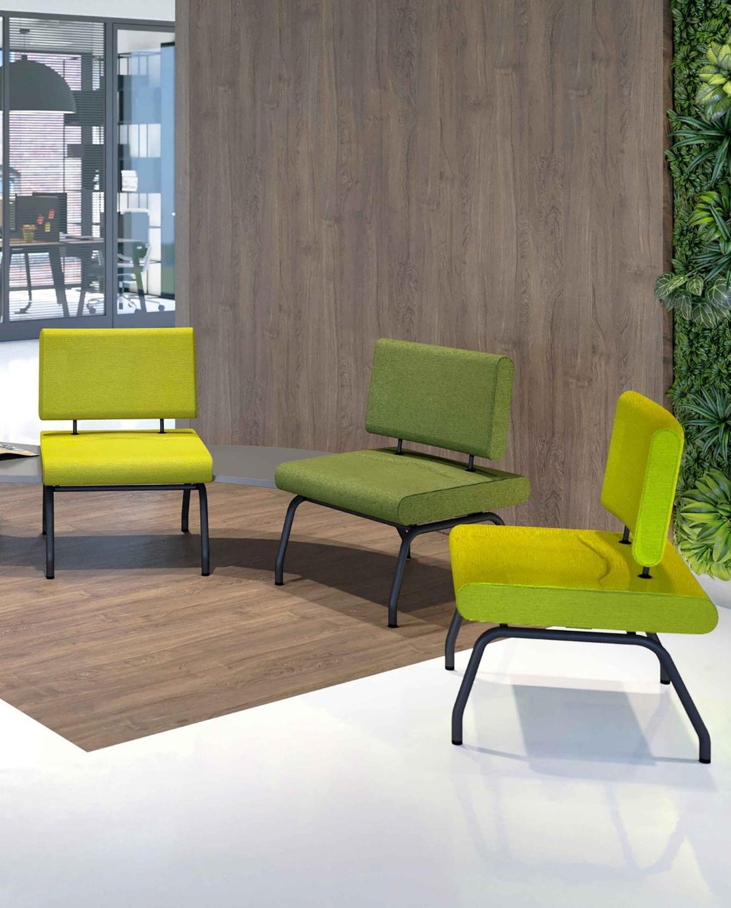 Conect II Lounge Chair-Armchairs-Bowermans