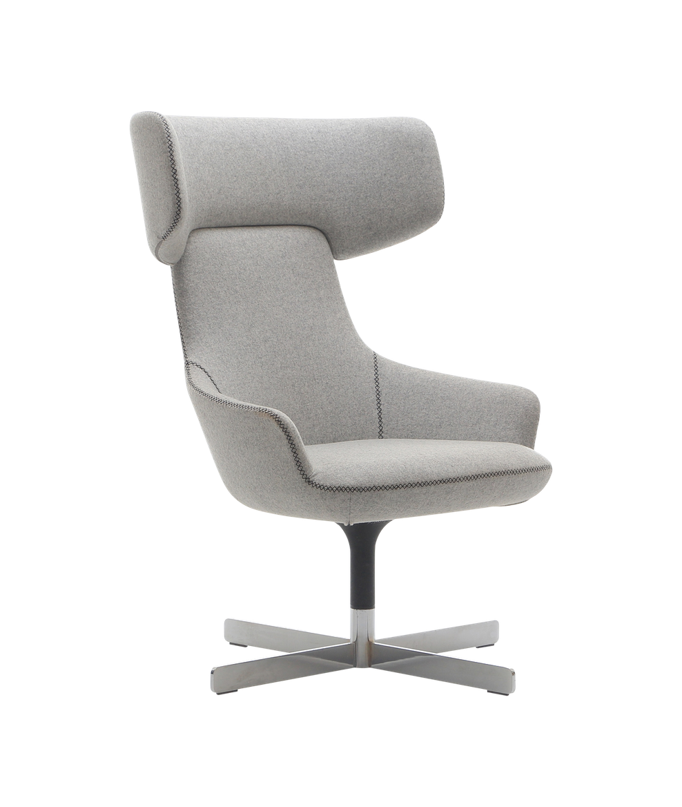 Hendrix High Back Armchair-Armchairs-Bowermans