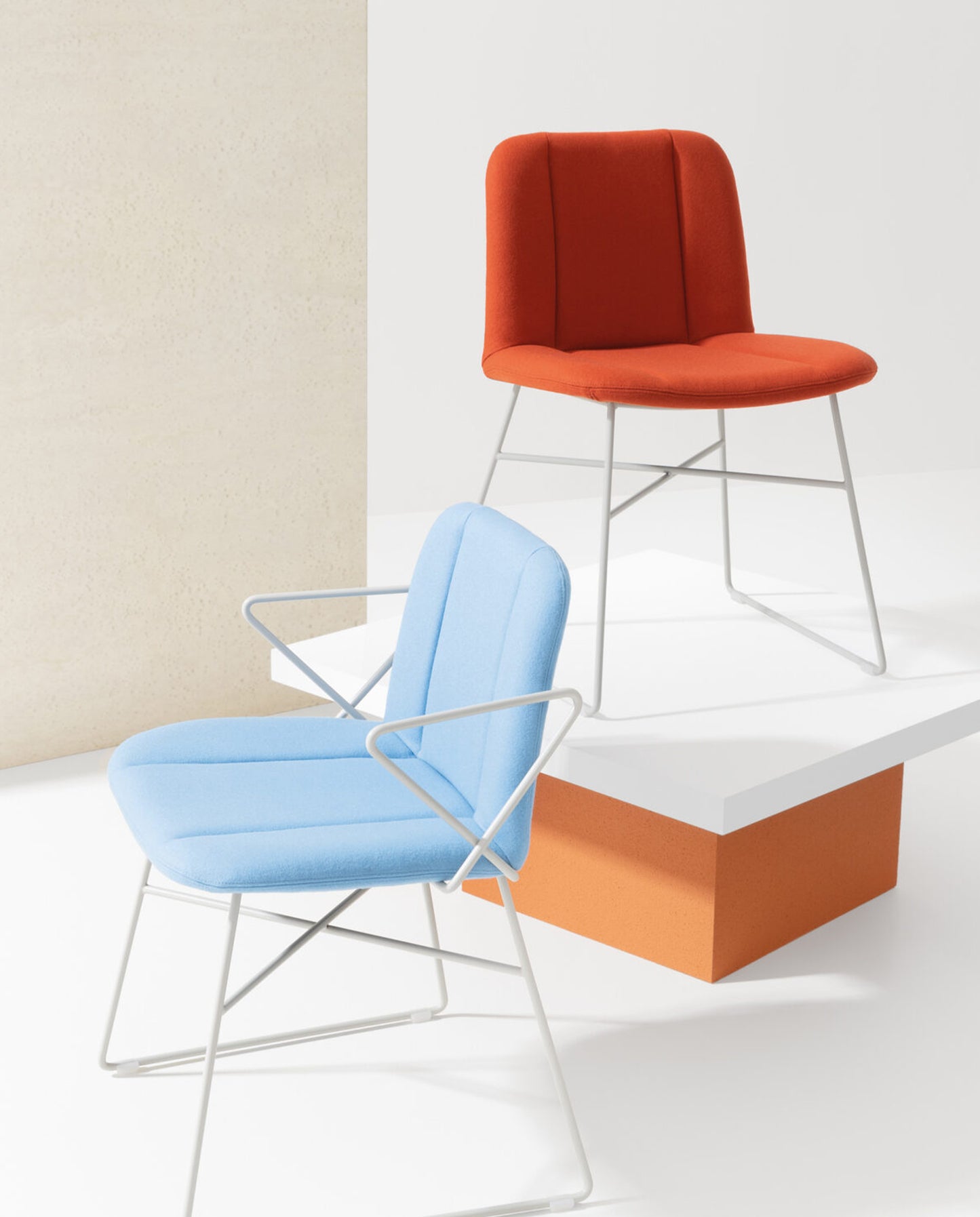 Hippy Chair - Sled Base-Chairs-Bowermans