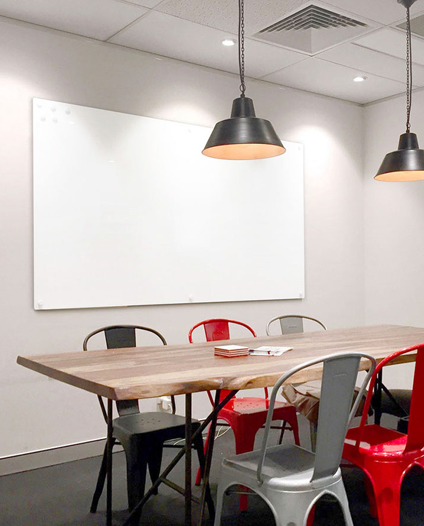 Lumiere Magnetic Glassboard-Glassboards/Whiteboards-Bowermans