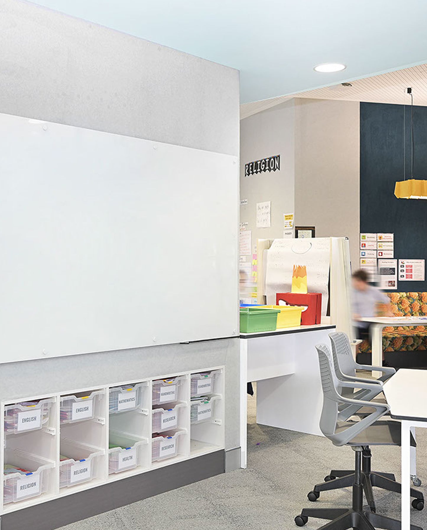 Lumiere Magnetic Glassboard-Glassboards/Whiteboards-Bowermans