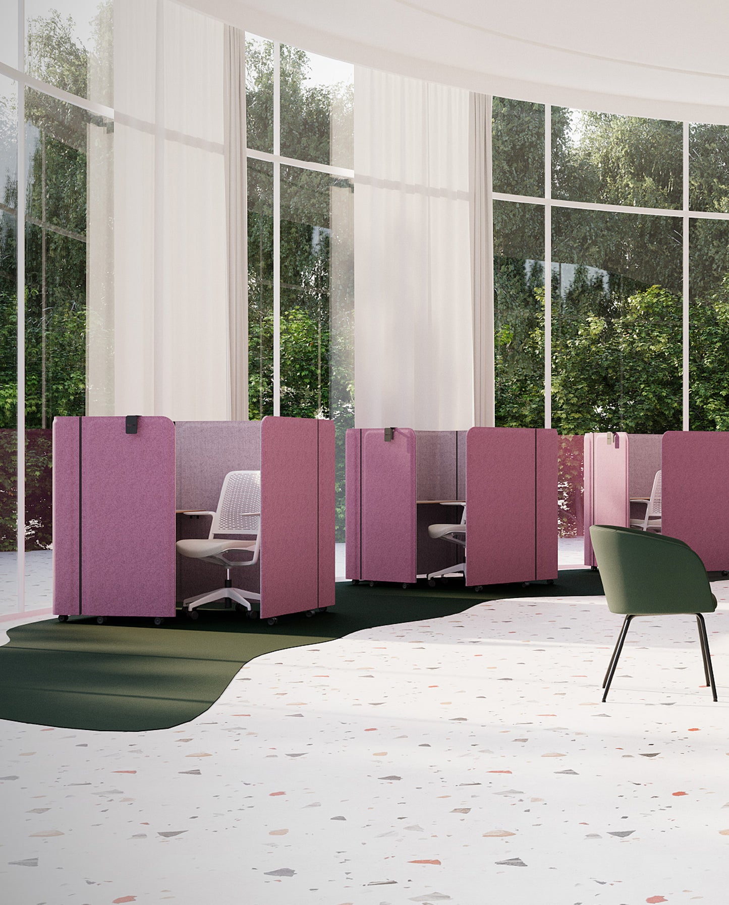 Brainy Mobile Workstation-Workstations-Bowermans