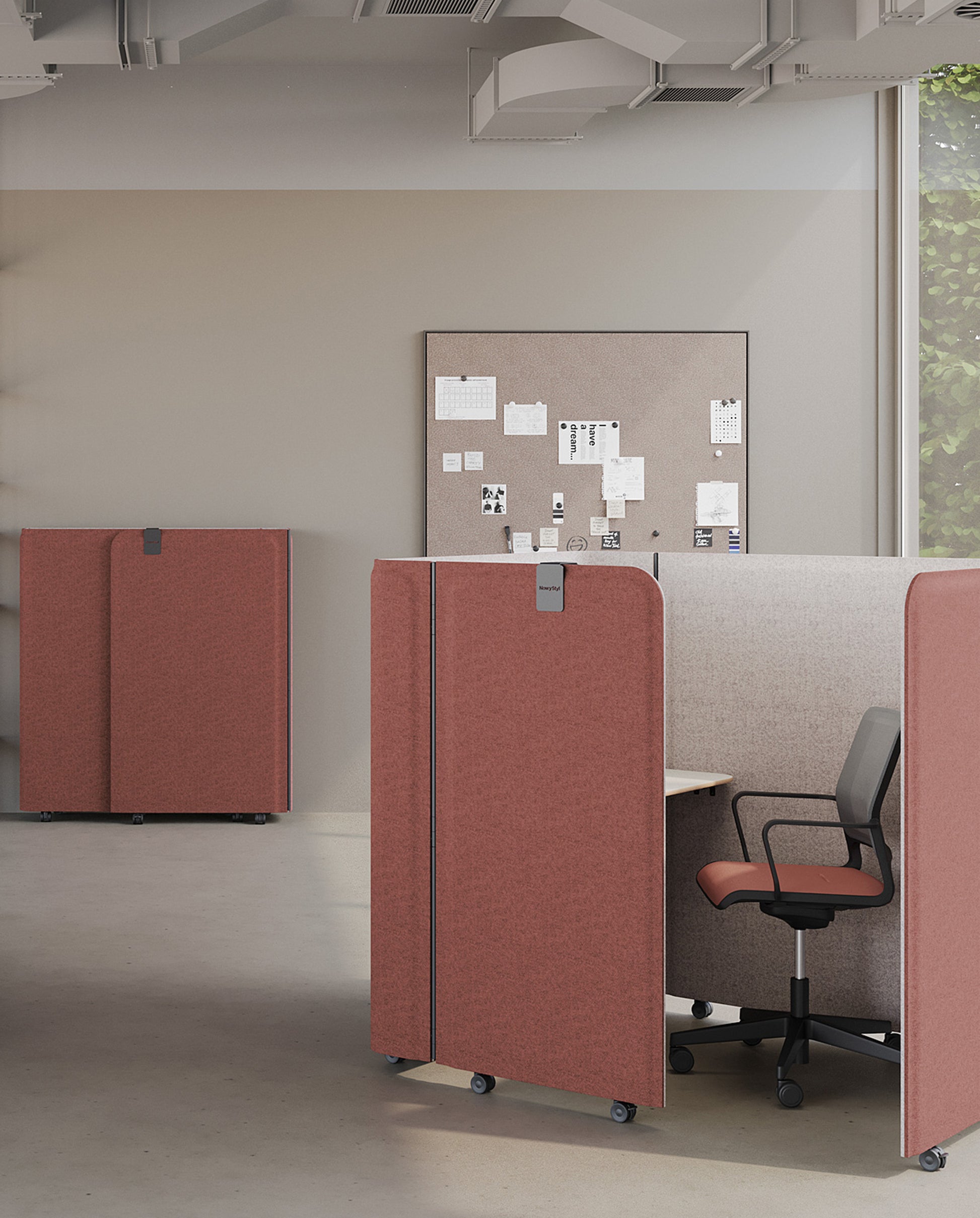 Brainy Mobile Workstation-Workstations-Bowermans