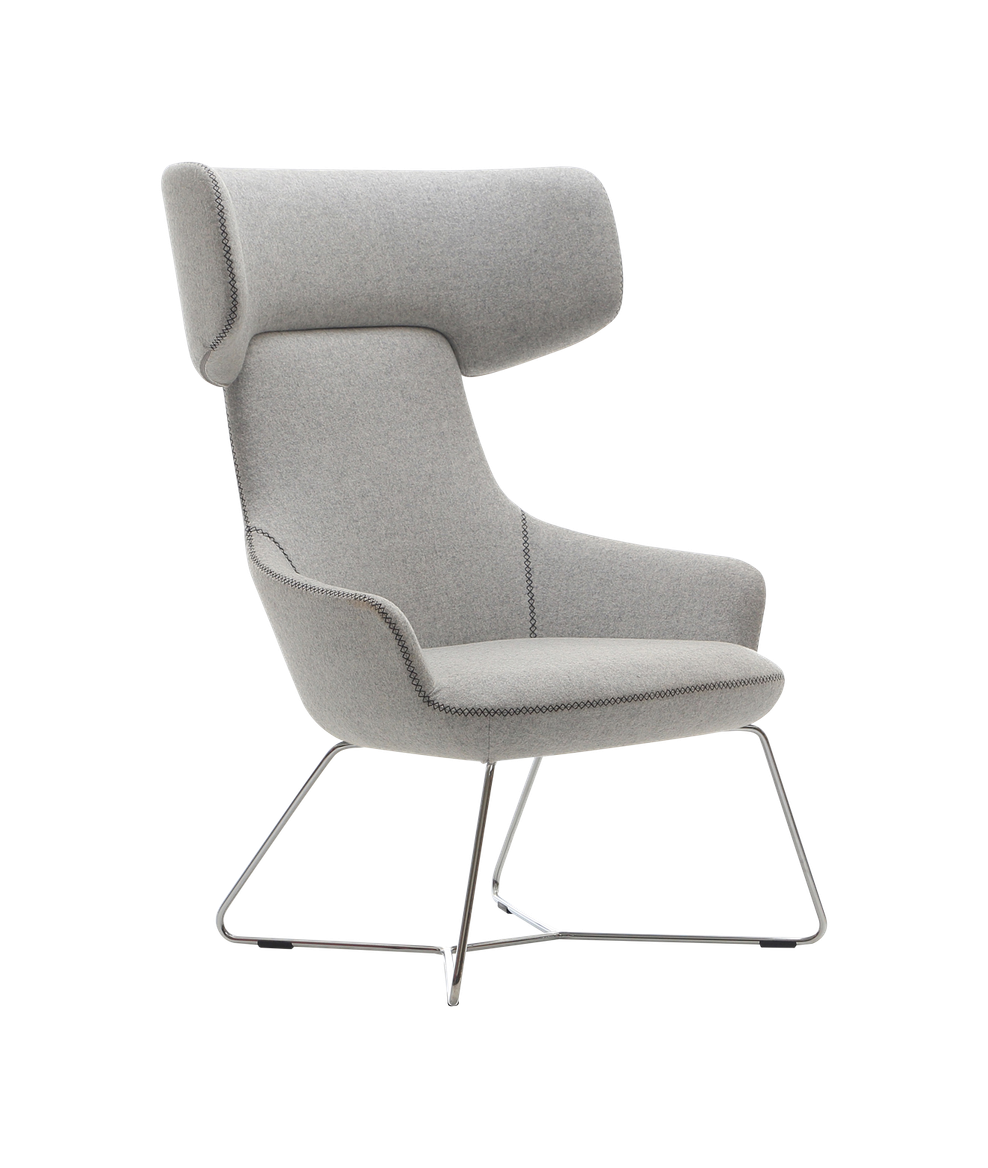Hendrix High Back Armchair-Armchairs-Bowermans