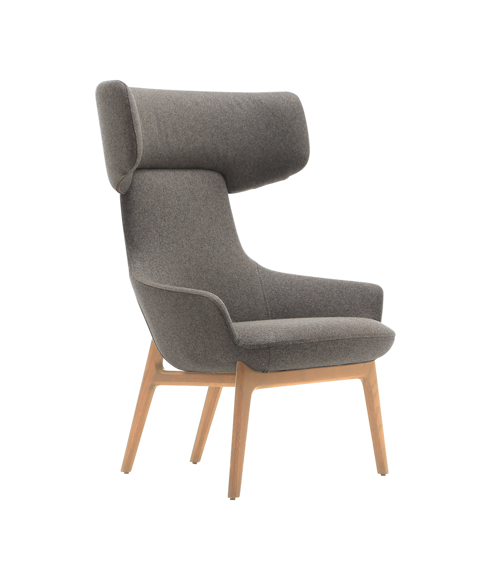 Hendrix High Back Armchair-Armchairs-Bowermans
