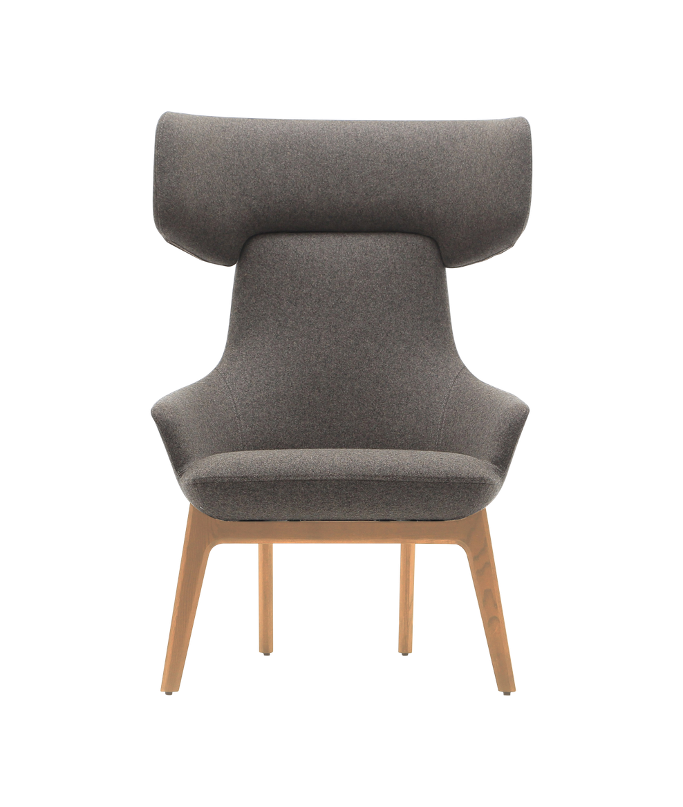 Hendrix High Back Armchair-Armchairs-Bowermans