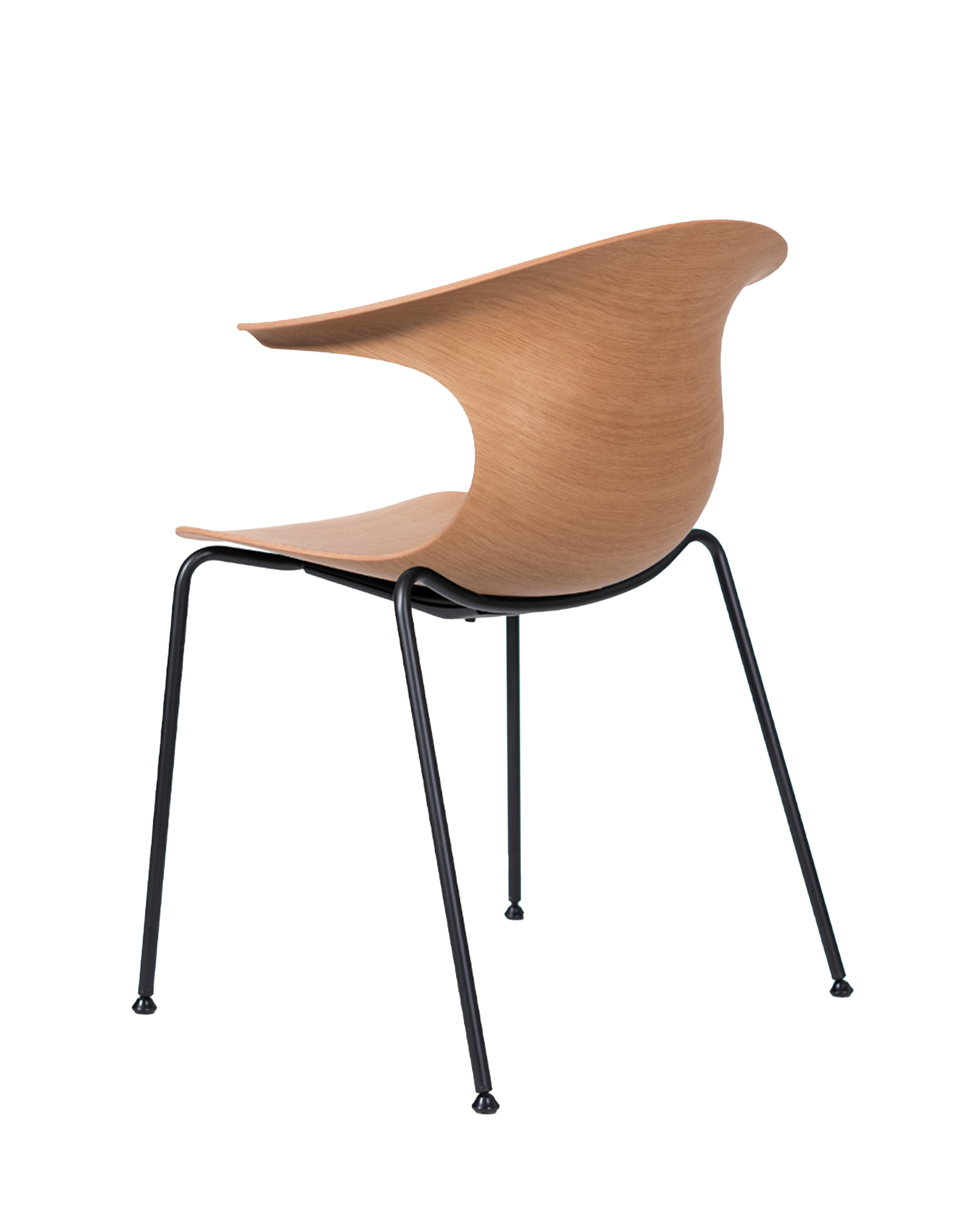 Loop 3D Wood Chair-Chairs-Bowermans