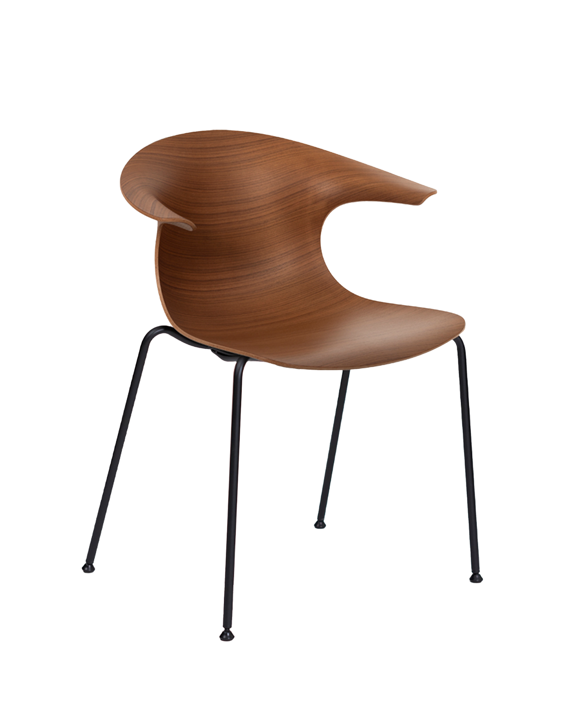 Loop 3D Wood Chair-Chairs-Bowermans