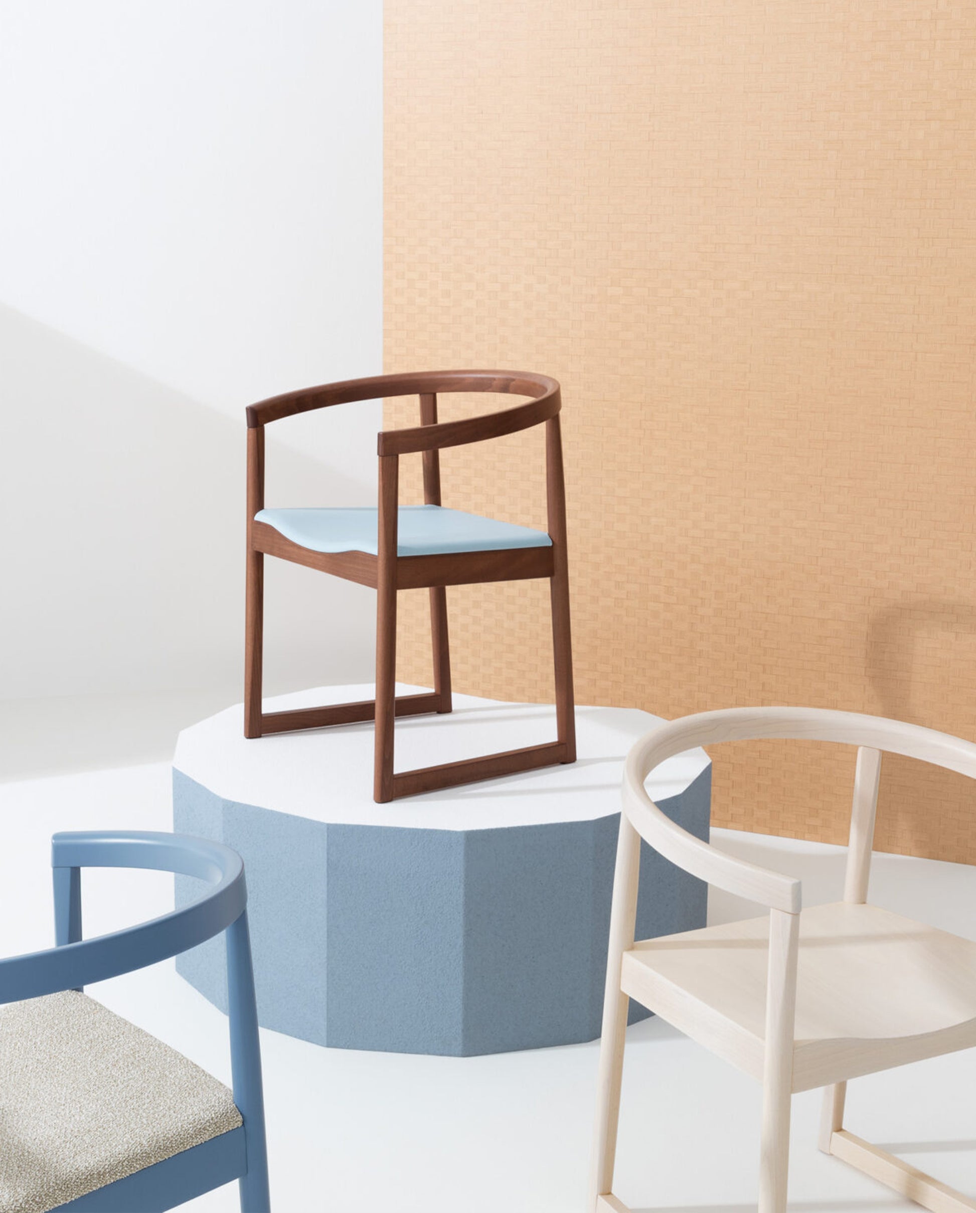 Nordica Wooden Armchair-Armchairs-Bowermans