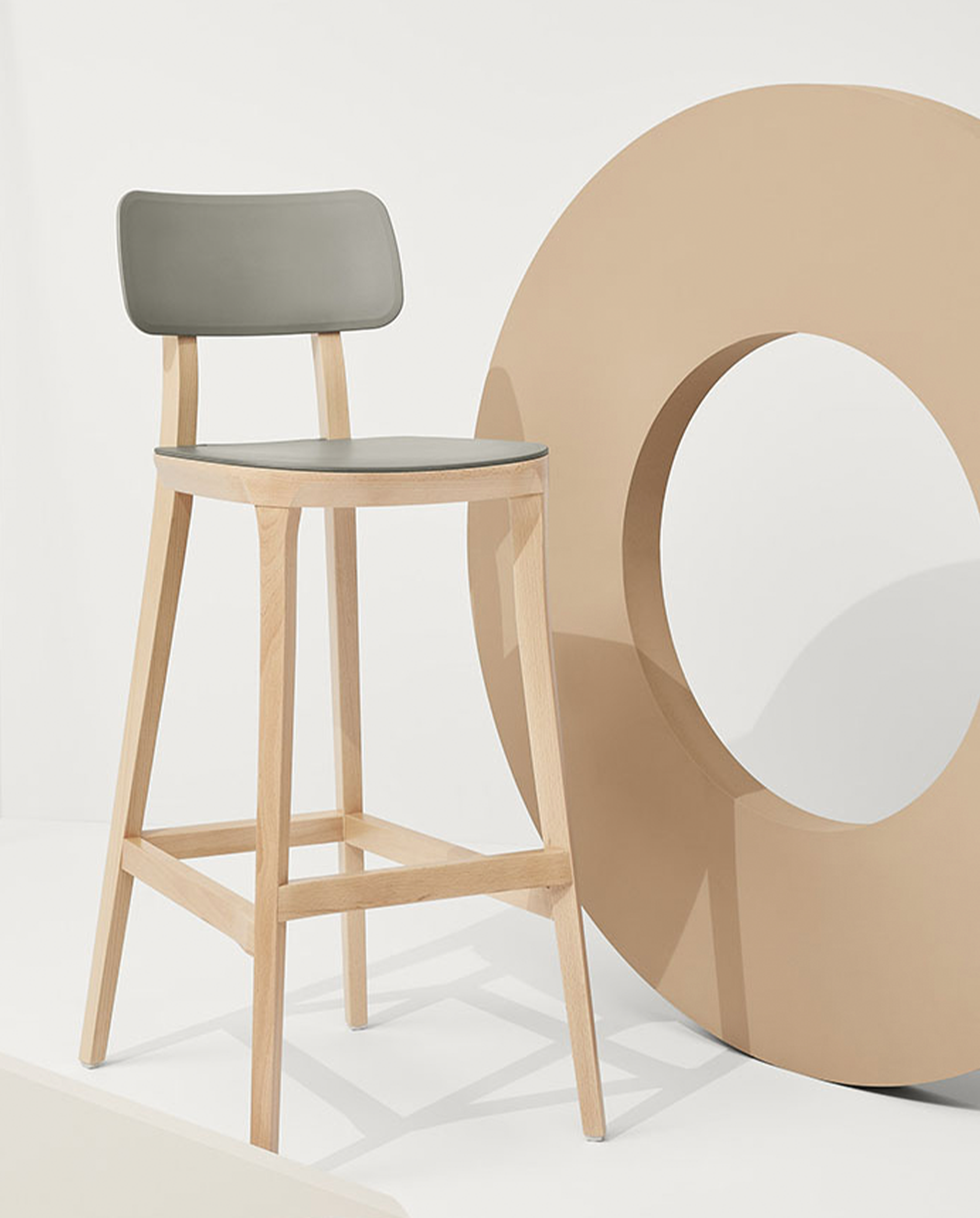 Porta Venezia Stool-Stools-Bowermans