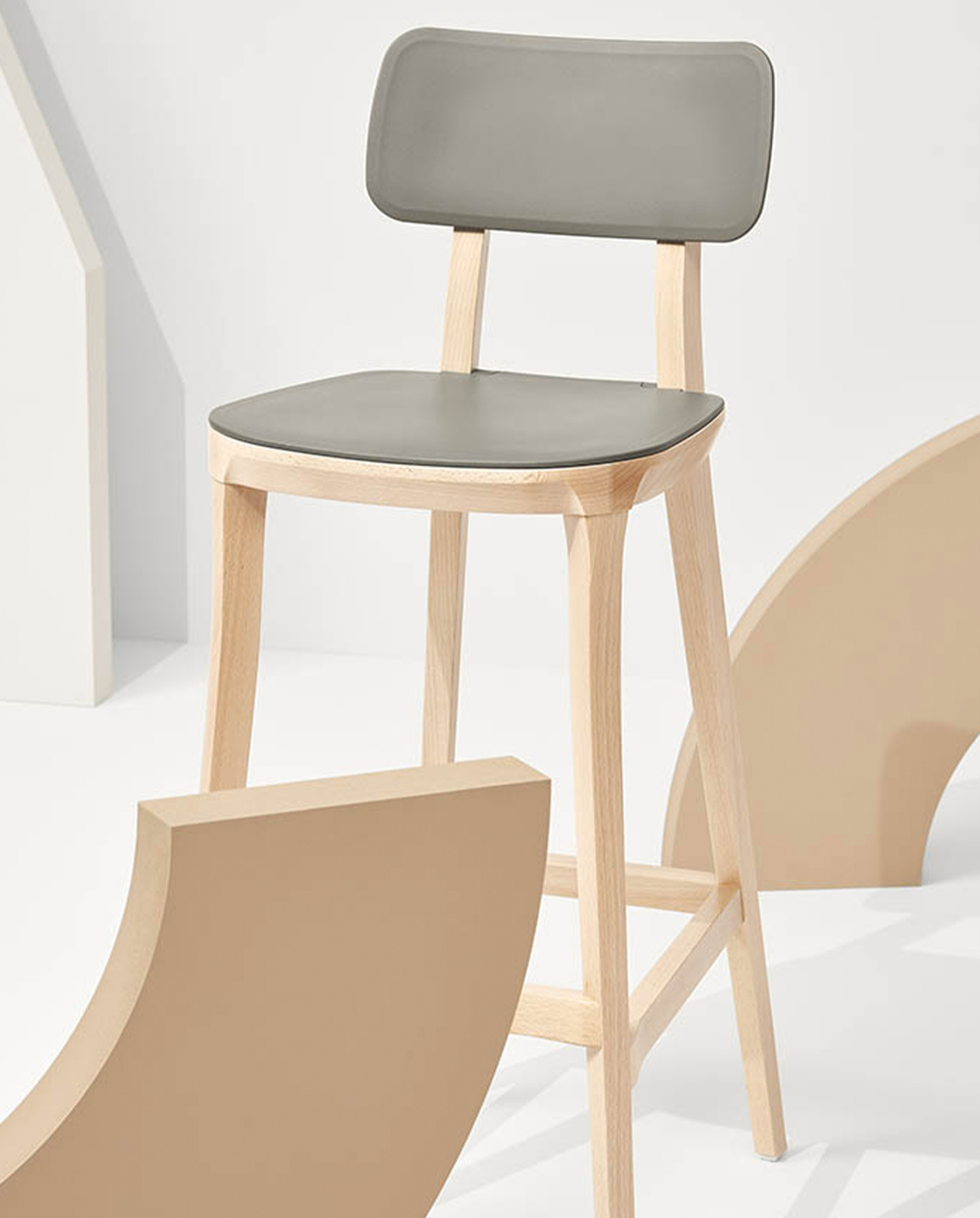 Porta Venezia Stool-Stools-Bowermans