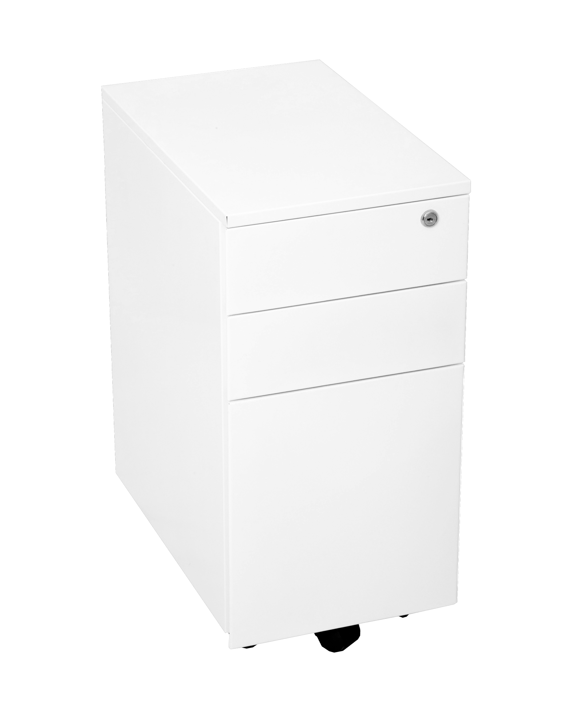 Titan Slimline 3-Drawer Mobile Pedestal | Bowermans