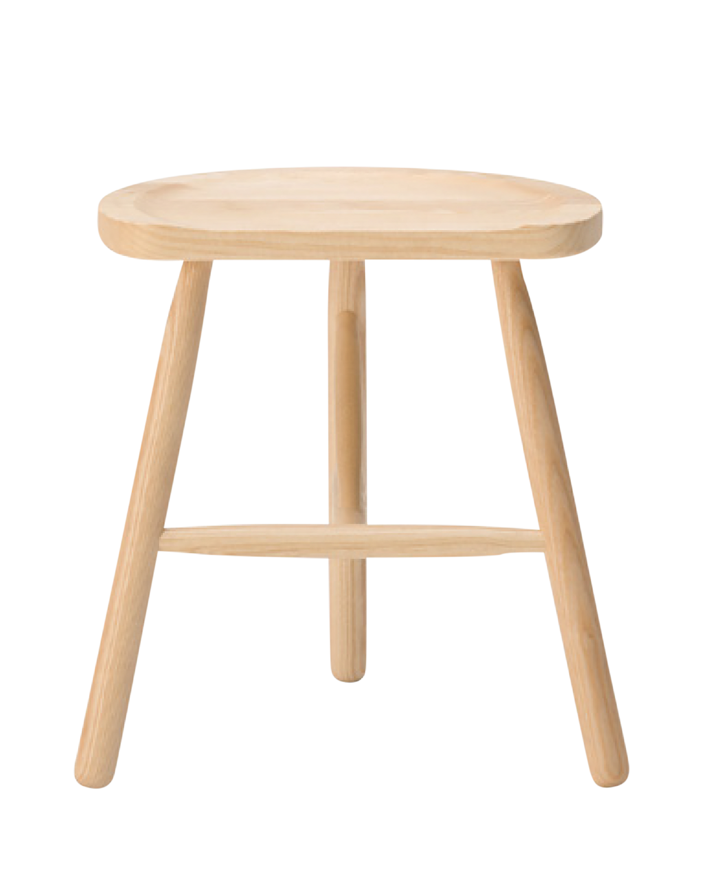 Puccio Wooden Low Stool