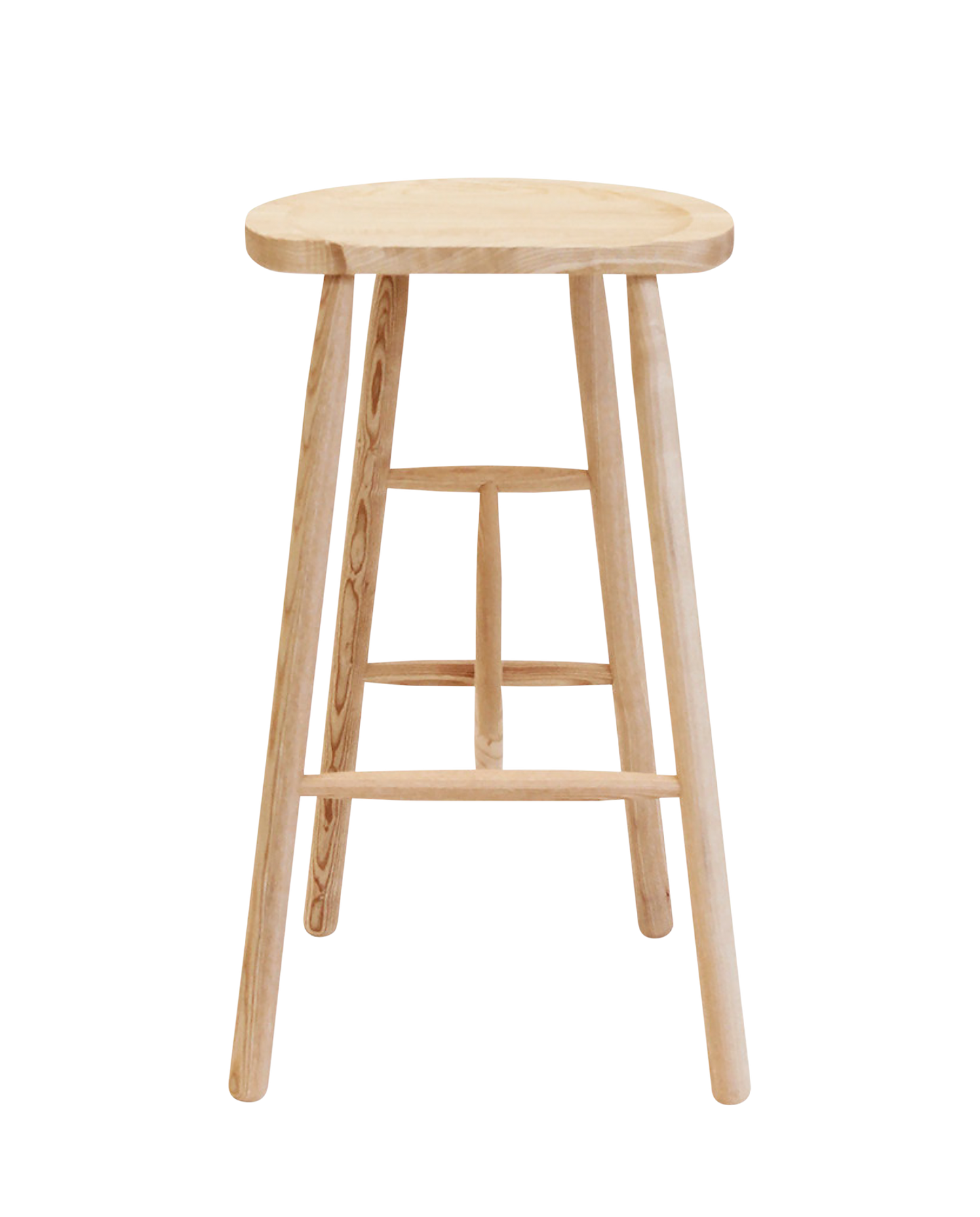 Puccio Wooden High Stool